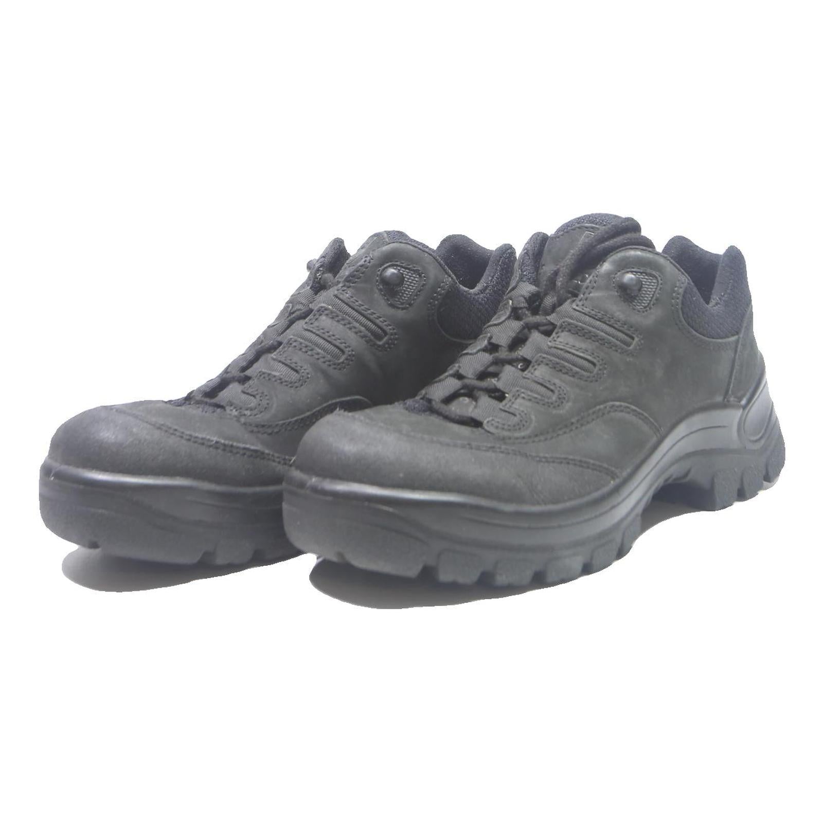 HAIX Black Mens Lace-Up Trainers Polyester UK 6 Durable Outdoor Footwear