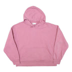 CHAMPION Womens Pink Pullover Hoodie M Casual Cotton Blend Sweatshirt