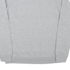 LEE Mens Grey Cotton Blend Crew Neck Sweatshirt M Casual Logo Pullover