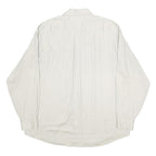 TOMMY HILFIGER Mens White Shirt L Classic Cotton Long Sleeve Button Collar