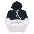 CHAMPION Womens Beige Hoodie Full Zip S