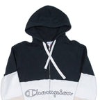 CHAMPION Womens Beige Hoodie Full Zip S