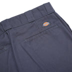 DICKIES Mens Regular Fit Navy Blue Cotton Blend Trousers W30 L30 Zip Closure