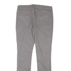 TED BAKER Womens Slim Grey Denim Slim Jeans W30 L28 Studded Detail Zip