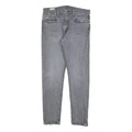 LEVI'S 512 Big E Mens Slim Grey Denim Jeans W32 L32 Classic Zip Closure