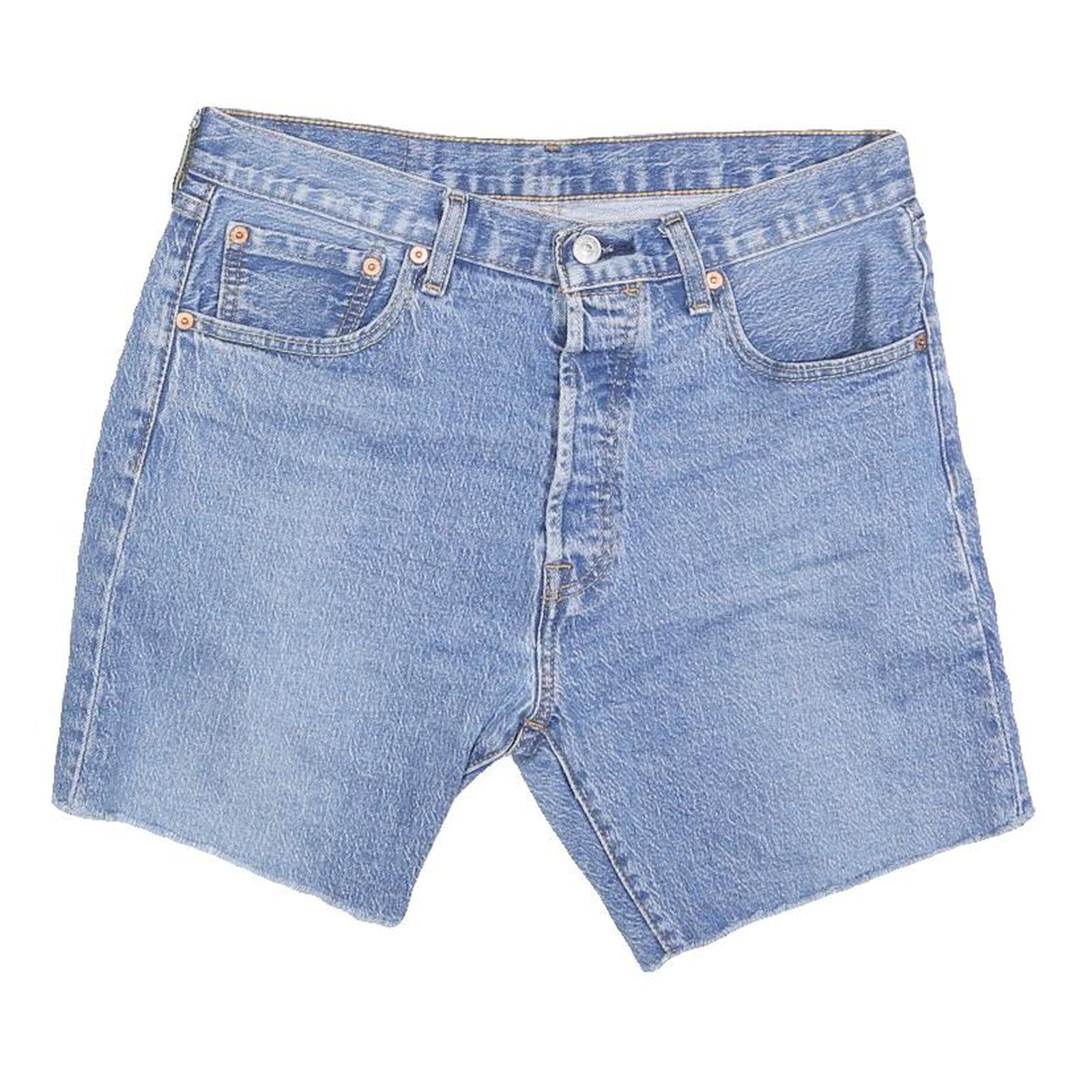 LEVI'S Mens Denim Blue Casual Shorts M W32 Classic Comfortable Cotton