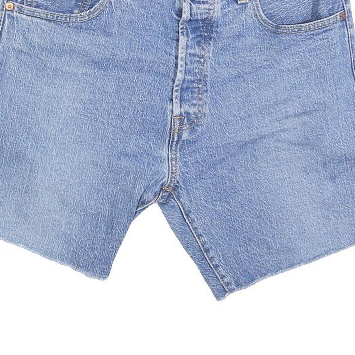 LEVI'S Mens Denim Blue Casual Shorts M W32 Classic Comfortable Cotton