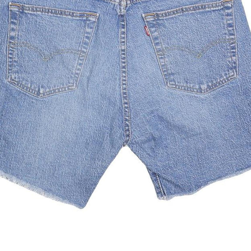 LEVI'S Mens Denim Blue Casual Shorts M W32 Classic Comfortable Cotton