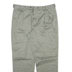 ROUNDTREE AND YORKE Mens Trousers Grey Relaxed Straight W38 L30