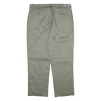 ROUNDTREE AND YORKE Mens Trousers Grey Relaxed Straight W38 L30