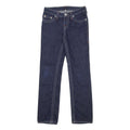 TRUE RELIGION Boys Blue Regular Straight Denim Dark W26 L28 Zip Cotton Jeans