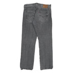 LEVI'S 501 Big E Mens Jeans Grey Regular Straight Denim Medium W32 L29 Button
