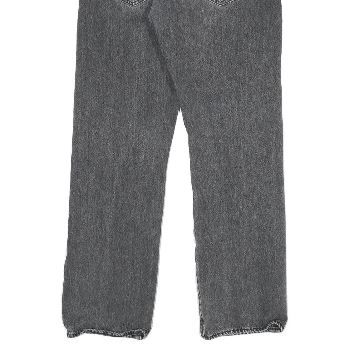 LEVI'S 501 Big E Mens Jeans Grey Regular Straight Denim Medium W32 L29 Button