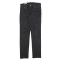LEVI'S 511 Slim Mens Jeans Black Slim Skinny Denim Medium W30 L32 Zip