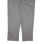 DICKIES Mens Regular Fit Grey Cotton Blend Zip Trousers W44 L31 Workwear