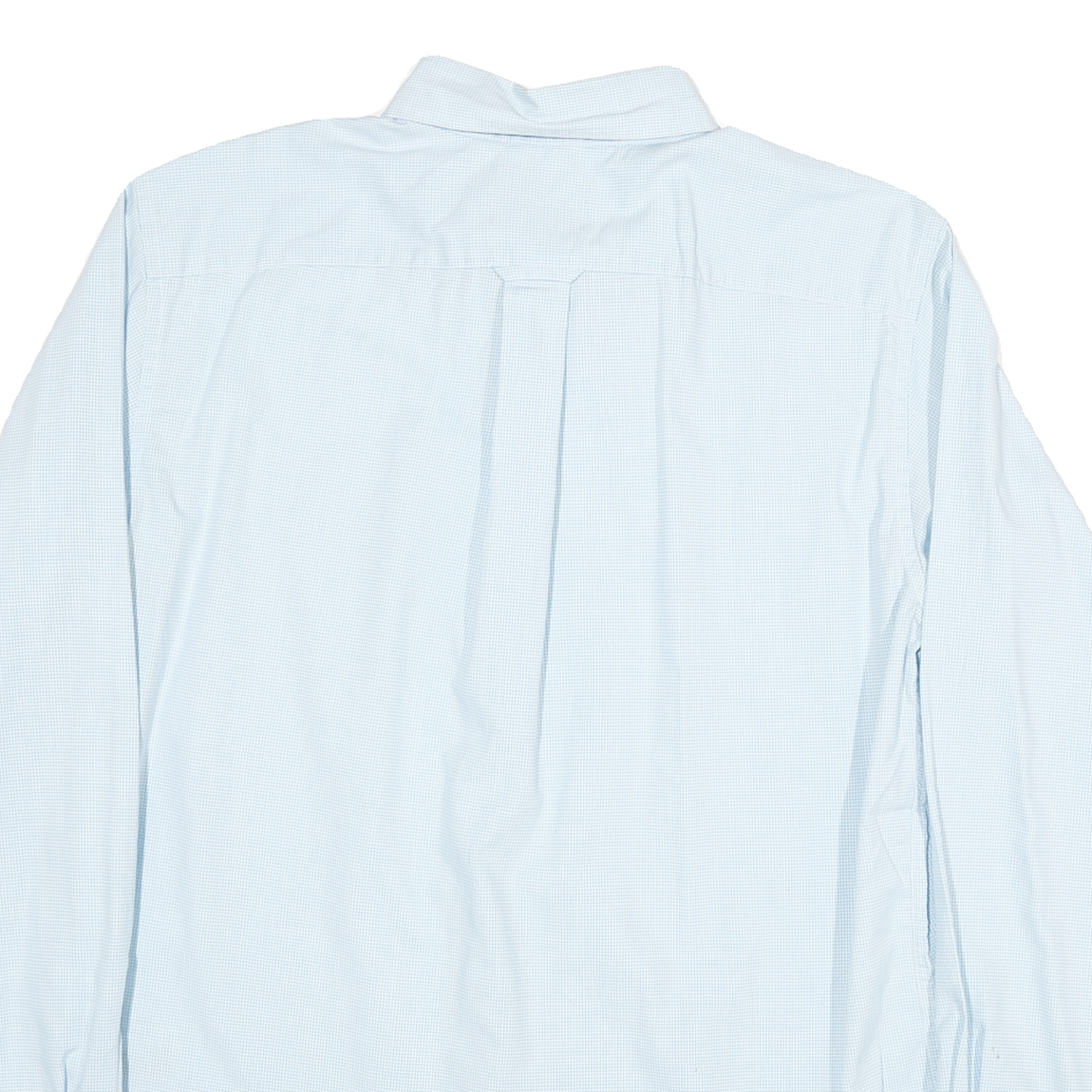 NAUTICA Mens Blue Cotton Blend Shirt M Button Down Formal Classic Fit