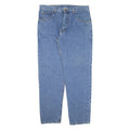 Mens Jeans Blue Regular Tapered W34 L32