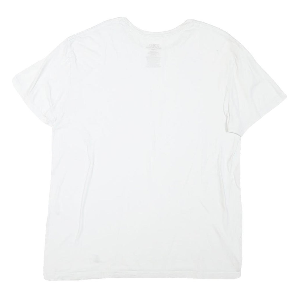 POLO RALPH LAUREN Mens White Classic T-Shirt L Short Sleeve Crew Neck Cotton