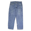 CARHARTT Mens Jeans Blue Relaxed Straight Denim Medium W35 L30 Workwear