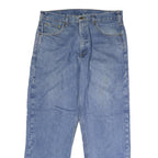 CARHARTT Mens Jeans Blue Relaxed Straight Denim Medium W35 L30 Workwear