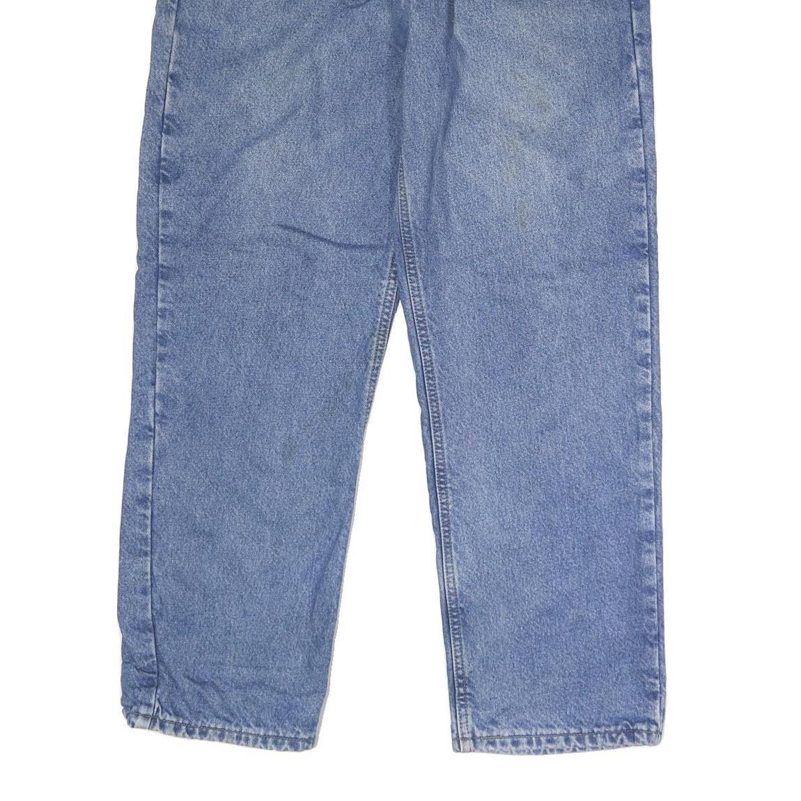 CARHARTT Mens Jeans Blue Relaxed Straight Denim Medium W35 L30 Workwear