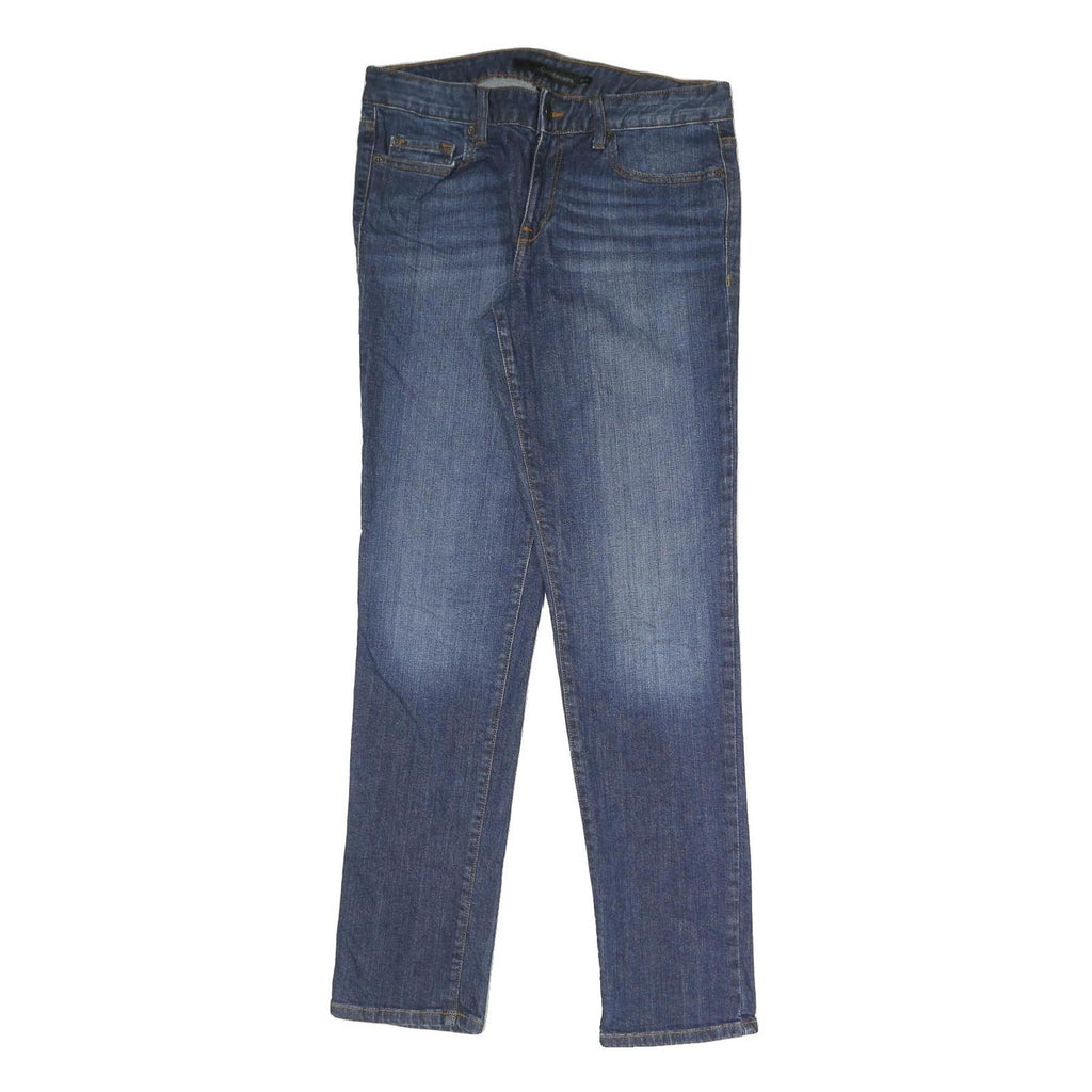 CALVIN KLEIN JEANS Womens Blue Regular Straight Denim Jeans W28 L32 Stylish