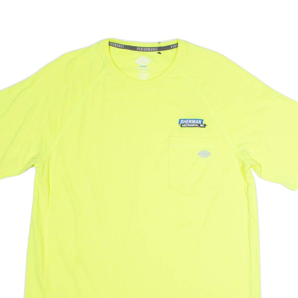 DICKIES Mens T-Shirt Green L