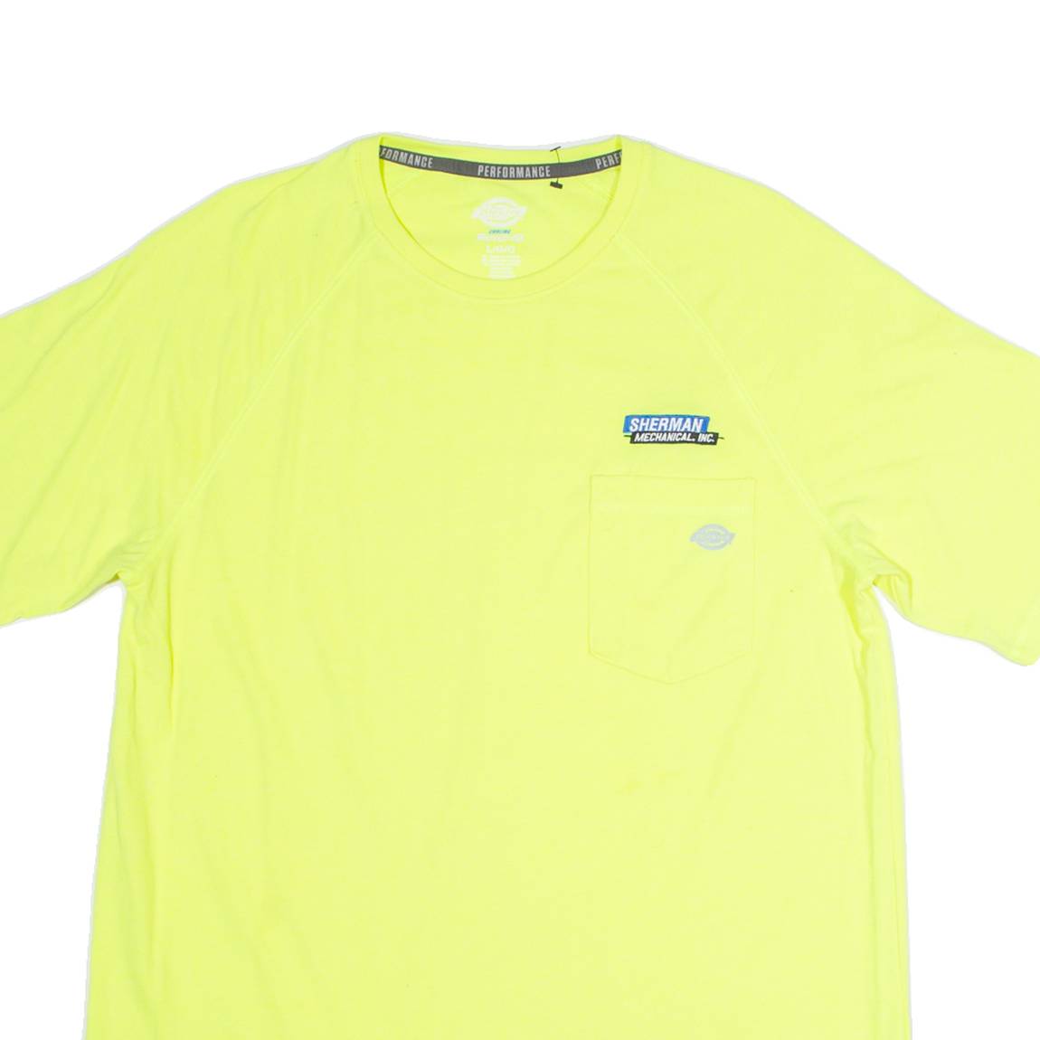 DICKIES Mens T-Shirt Green L