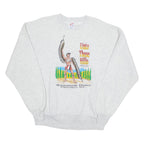 JERZEES Native Mountainside Theatre Cherokee NC Mens Sweatshirt Grey USA L