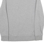 LEVI'S Mens Grey Sweatshirt Crew Neck S Cotton Blend Logo Print Casual Pullover
