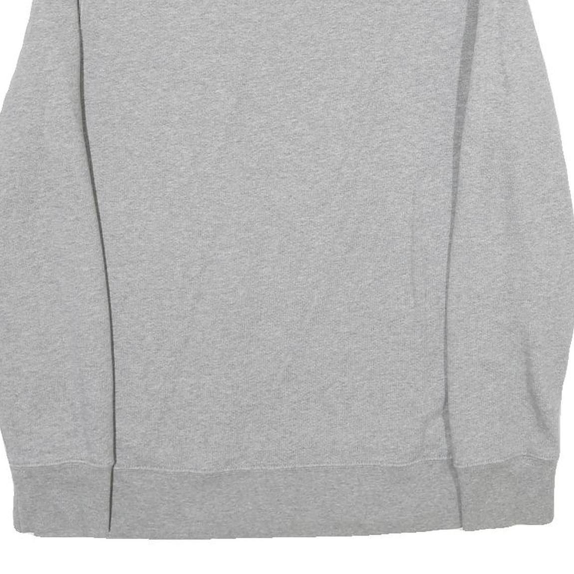 LEVI'S Mens Grey Sweatshirt Crew Neck S Cotton Blend Logo Print Casual Pullover