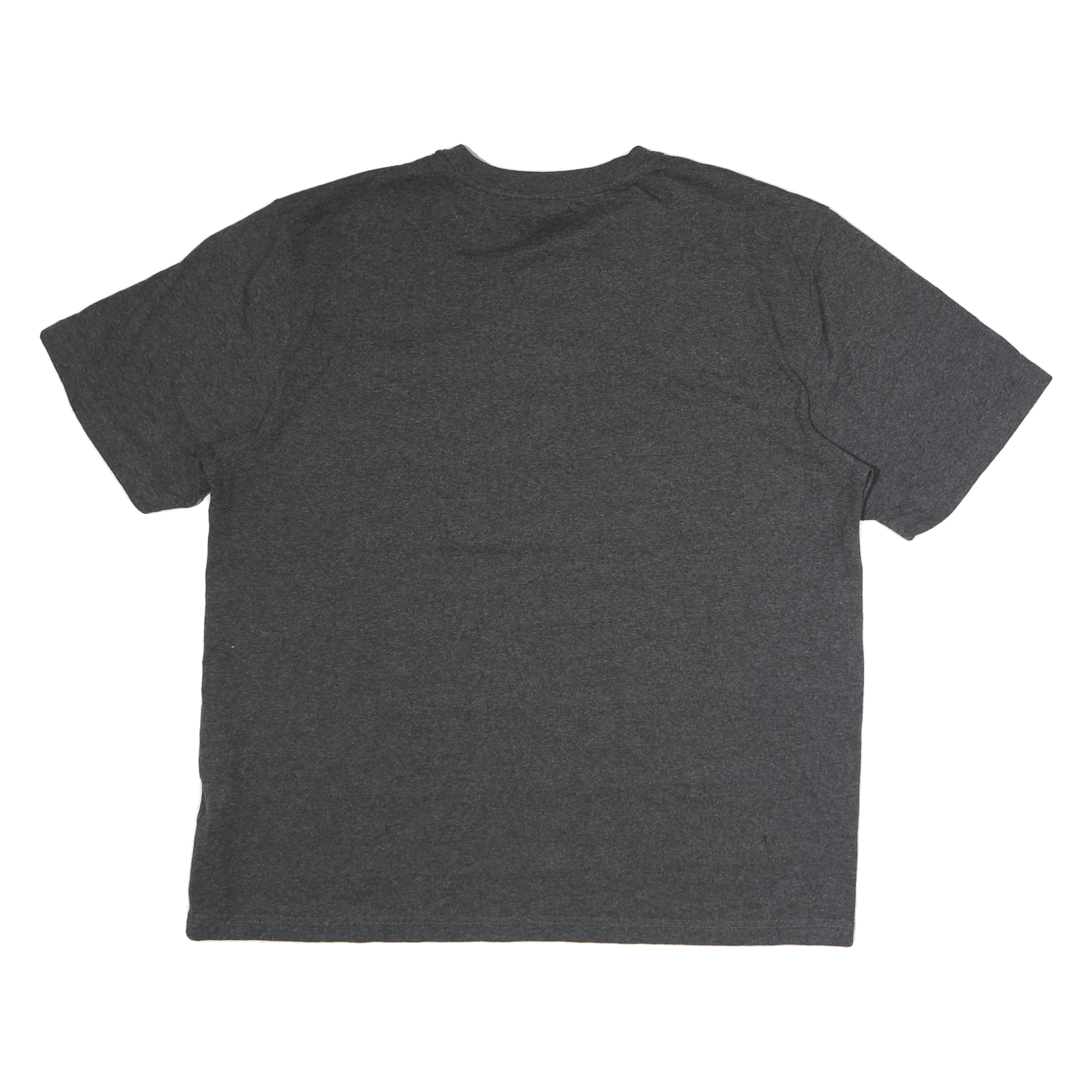 CARHARTT Mens Grey Henley T-Shirt XL Crew Neck Cotton Logo Pocket Casual