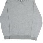 PUMA Mens Grey Pullover Hoodie M Cotton Casual Athletic Sweatshirt