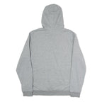 PUMA Mens Grey Pullover Hoodie M Cotton Casual Athletic Sweatshirt