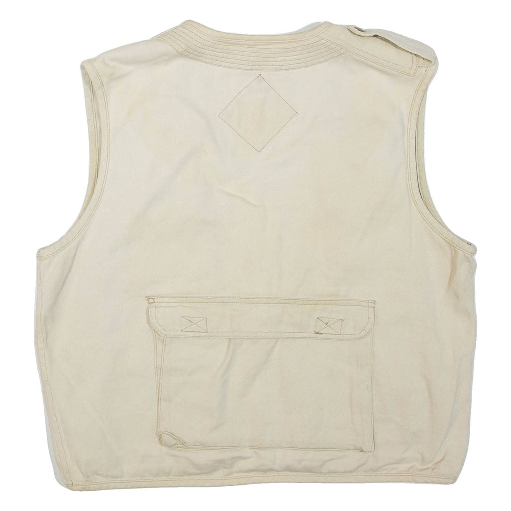 HUNTER Utility Mens Gilet Beige L