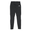ADIDAS Womens Joggers Black M W24 L28 Slim Tapered Fit Sports Performance