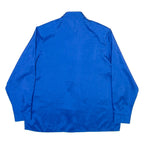 CANADA Womens Plain Shirt Blue Long Sleeve M