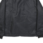 LEVI'S Mens Black Bomber Jacket M Polyamide Plain Zip Closure Casual Fashion