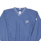 ADIDAS Mens Blue Polyester Blend Classic Jacket M Athletic Plain Sportswear