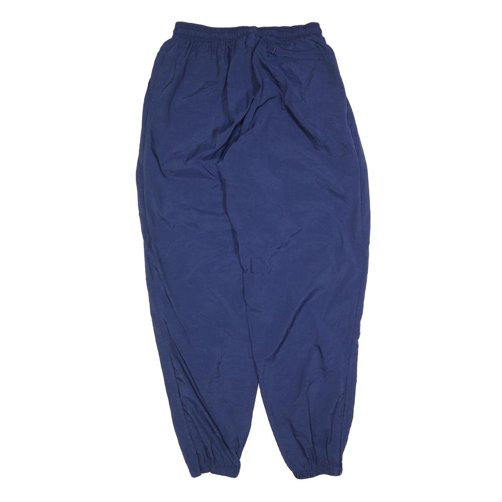 NIKE Mens Joggers Blue XL W32 L32 Polyester Blend Regular Fit Tapered Leg