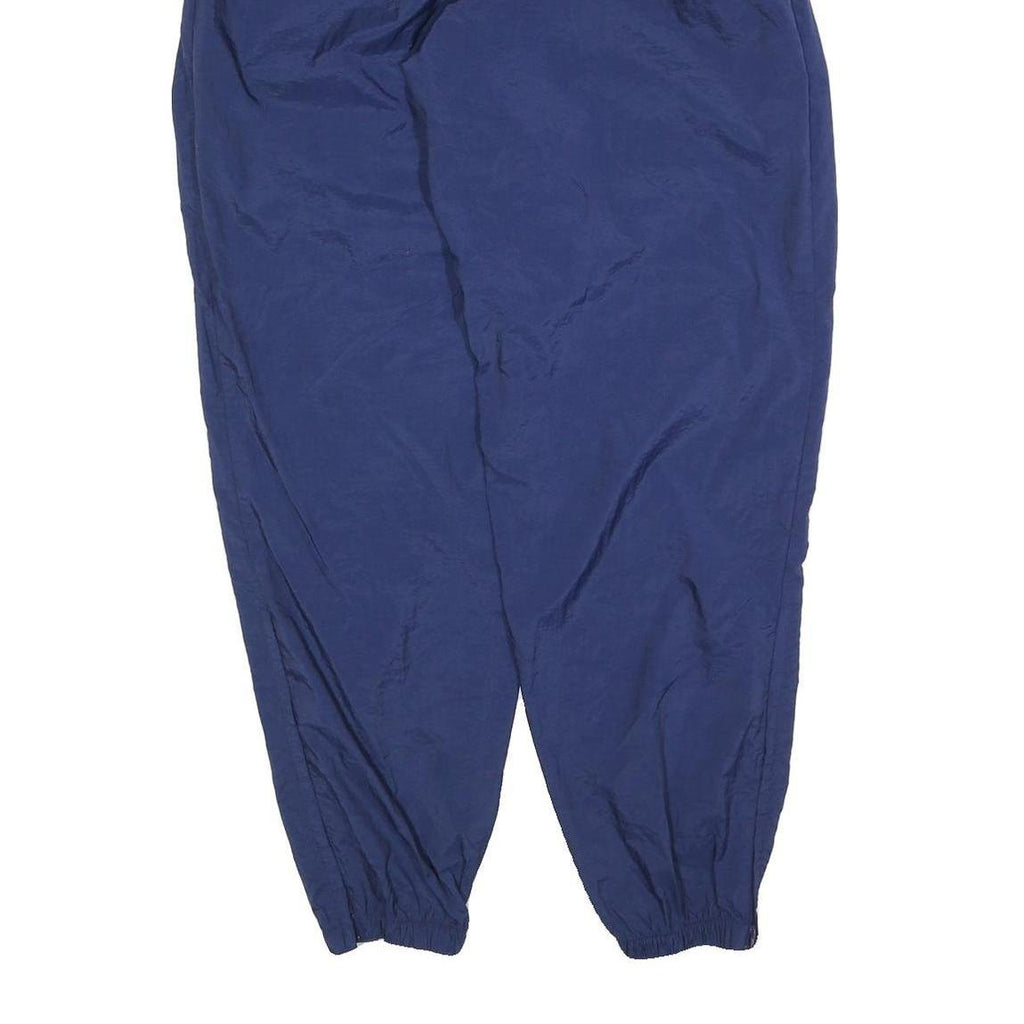 NIKE Mens Joggers Blue XL W32 L32 Polyester Blend Regular Fit Tapered Leg