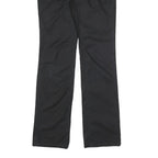 CALVIN KLEIN JEANS Womens Black Slim Straight Trousers W28 L30 Essential Cotton