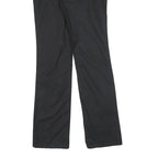 CALVIN KLEIN JEANS Womens Black Slim Straight Trousers W28 L30 Essential Cotton