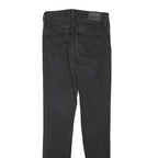 LEVI'S Womens Slim Black Denim Slim Fit Skinny Jeans W25 L28 Comfortable Stretch