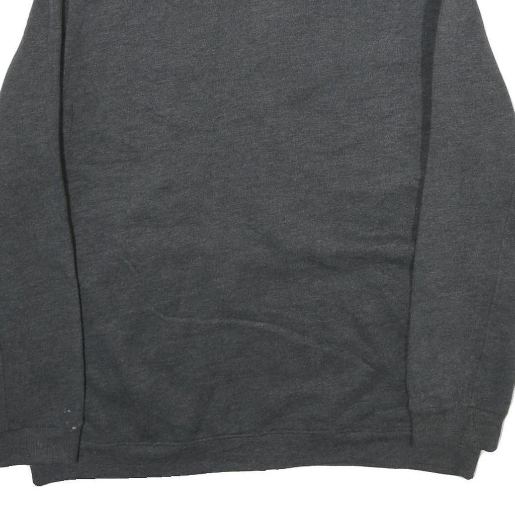 CALVIN KLEIN Mens Grey Cotton Zip Jacket XL Knit Classic Casual Comfortable