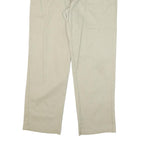 DICKIES Mens Cotton Blend Beige Regular Fit Straight Leg Trousers W38 L32