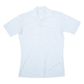 Mens Shirt White Striped M