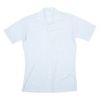 Mens Shirt White Striped M