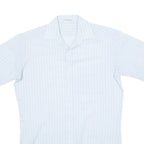 Mens Shirt White Striped M