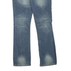 RUE 21 Womens Blue Regular Fit Straight Denim Medium Wash W32 L32 Casual